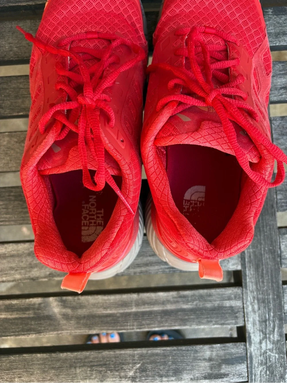 The North Face lightweight red